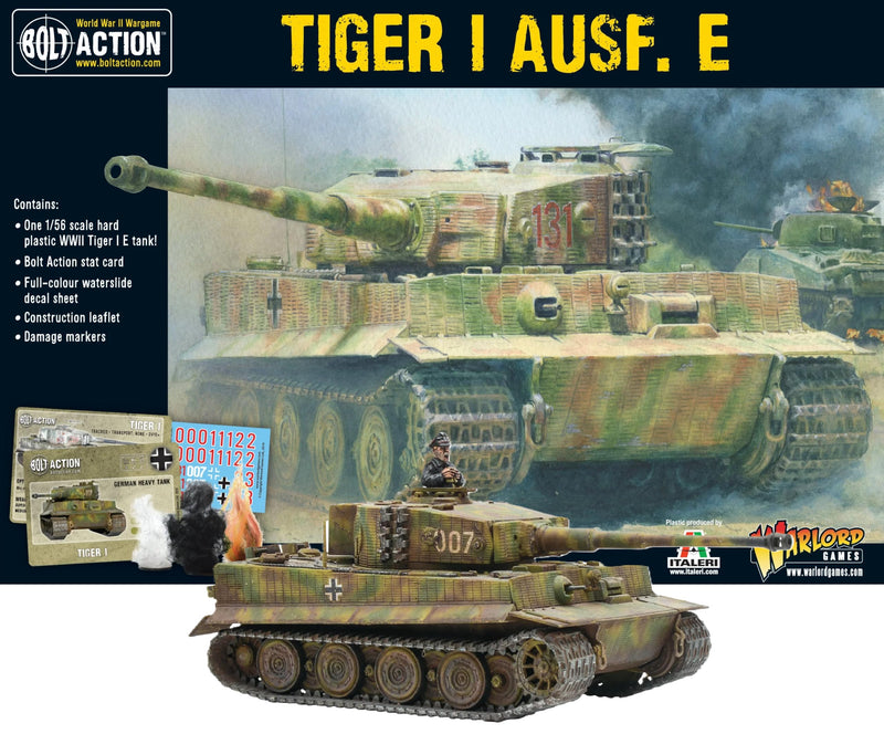 Bolt Action: Tiger I Ausf. E Heavy Tank (Plastic) (EN)