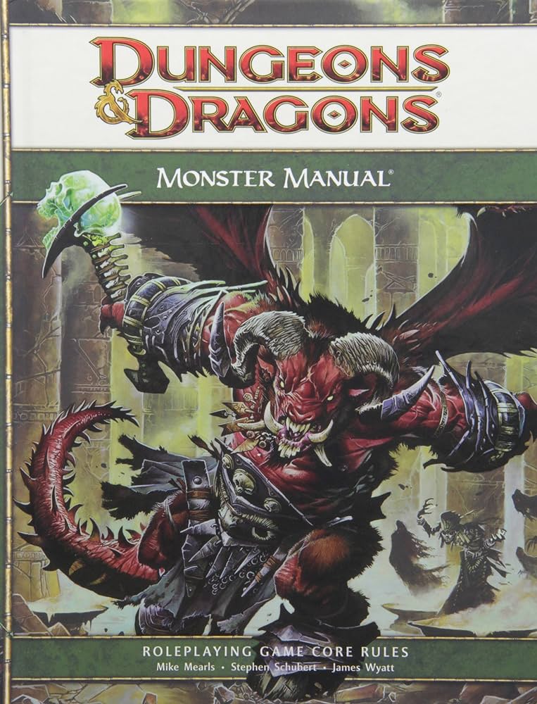 D&D 4TH EDITION MONSTER MANUAL (FR)