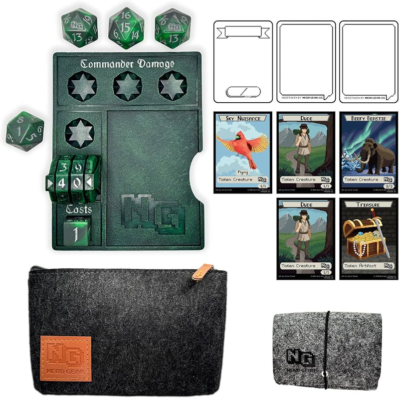 Nerd Gear: MTG Commander Essentials Kit Midnight Forest