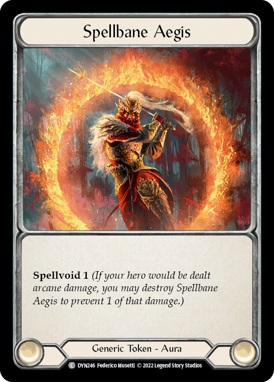 Spellbane Aegis [Dynasty] Rainbow Foil