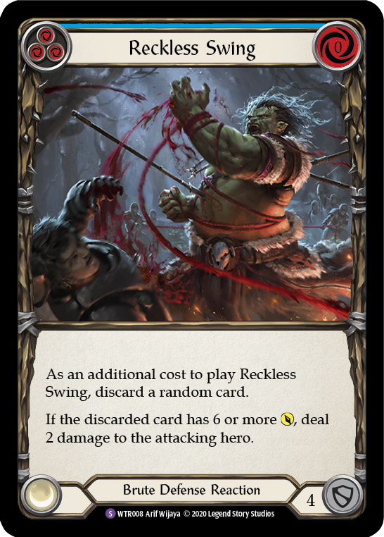 Reckless Swing [Welcome to Rathe Unlimited] Unlimited Rainbow Foil