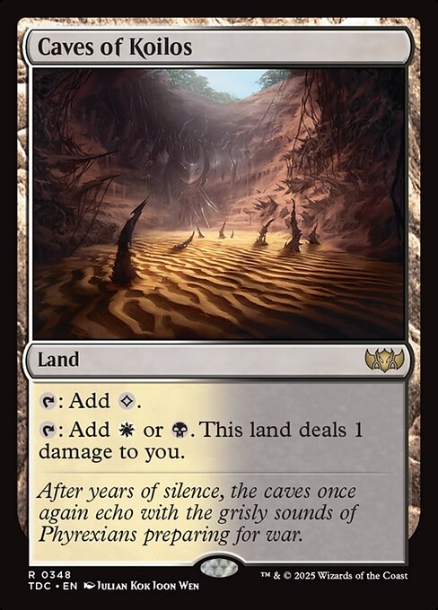 Caves of Koilos (348) [Tarkir: Dragonstorm Commander]