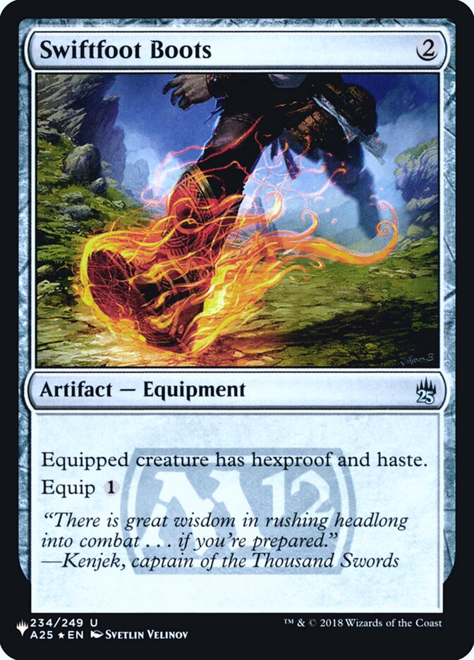 Swiftfoot Boots [Secret Lair: Heads I Win Tails You Lose]