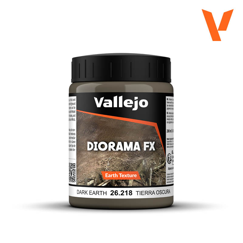 Vallejo : Diorama Textures Dark Earth (200 ml)