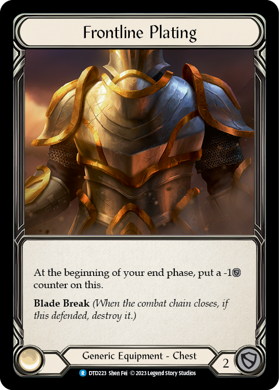 Frontline Plating [Dusk Till Dawn] Cold Foil