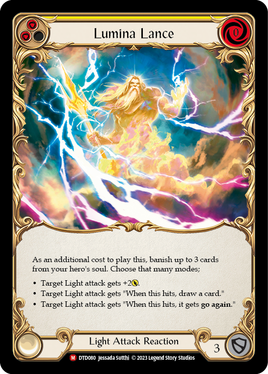 Lumina Lance [Dusk Till Dawn] Rainbow Foil