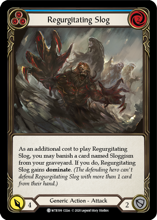 Regurgitating Slog (Blue) [Welcome to Rathe Unlimited] Unlimited Normal