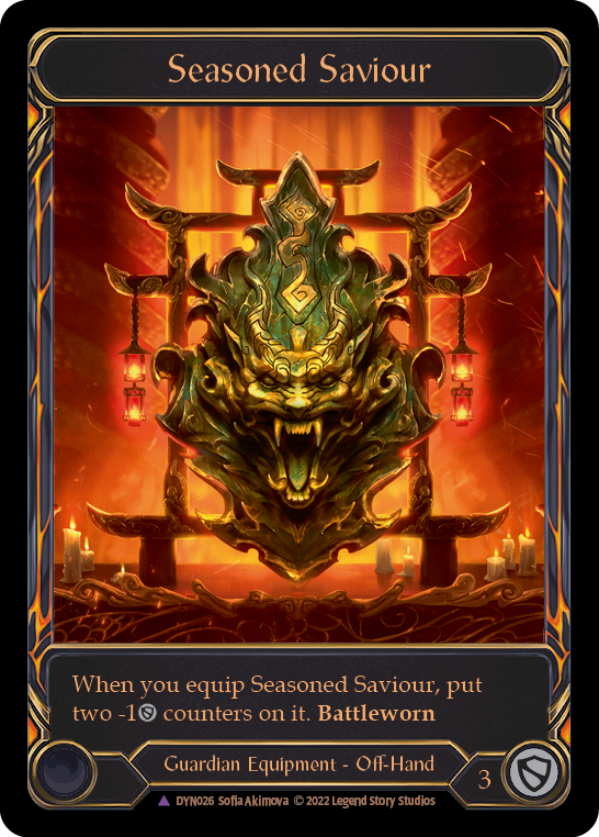 Seasoned Saviour (Marvel) [Dynasty] Cold Foil