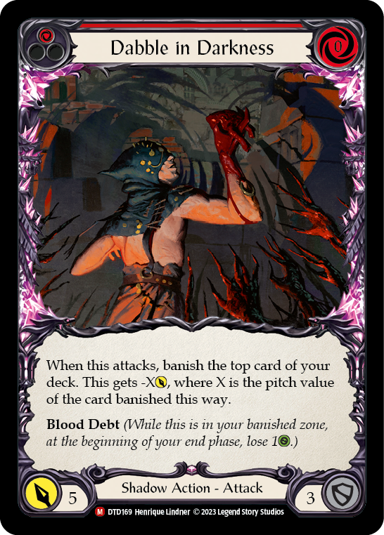 Dabble in Darkness [Dusk Till Dawn] Rainbow Foil
