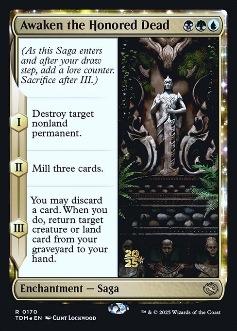 Awaken the Honored Dead (170s) [Tarkir: Dragonstorm Promos]