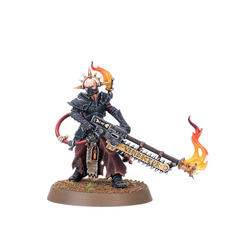 Warhammer 40k - Adeptus Sororitas: Ministorum Priest with Vindictor