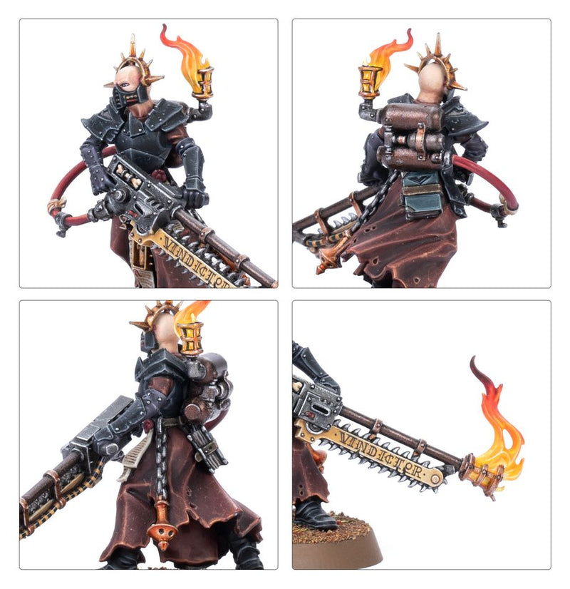 Warhammer 40k - Adeptus Sororitas: Ministorum Priest with Vindictor