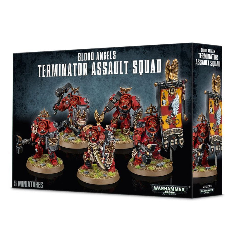 Warhammer 40k - Blood Angels: Terminator Assault Squad