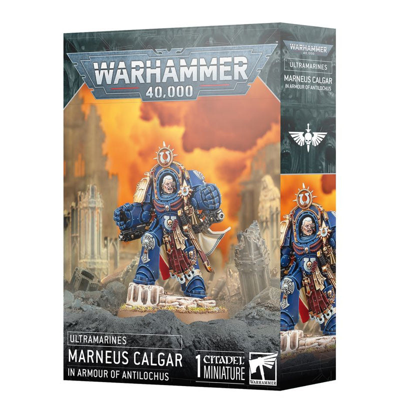 Warhammer 40k - Ultramarines: Marneus Calgar in Armour of Antilochus