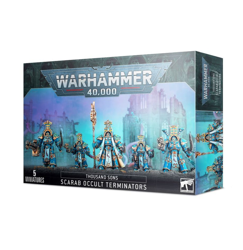 Warhammer 40k - Thousand Sons: Scarab Occult Terminators