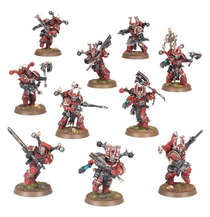 Warhammer 40k - World Eaters: Khorne Berzerkers (New no Box)