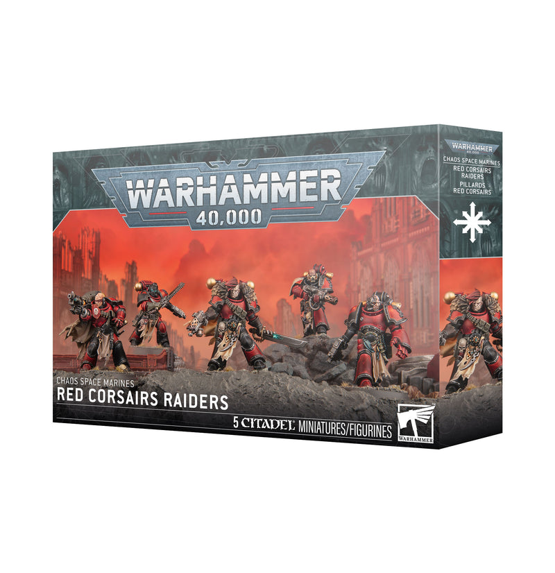 Warhammer 40k - Chaos Space Marines: Red Corsairs Raiders