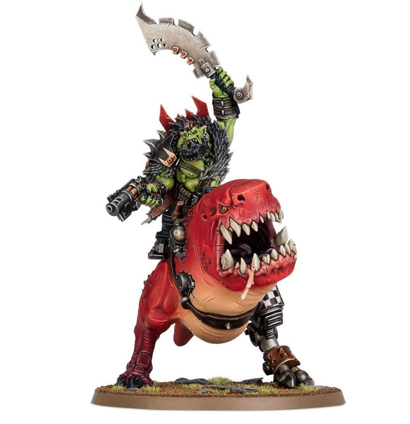 Warhammer 40k - Orks : Beastboss sur Squigosaure/Mozrog Skragbad