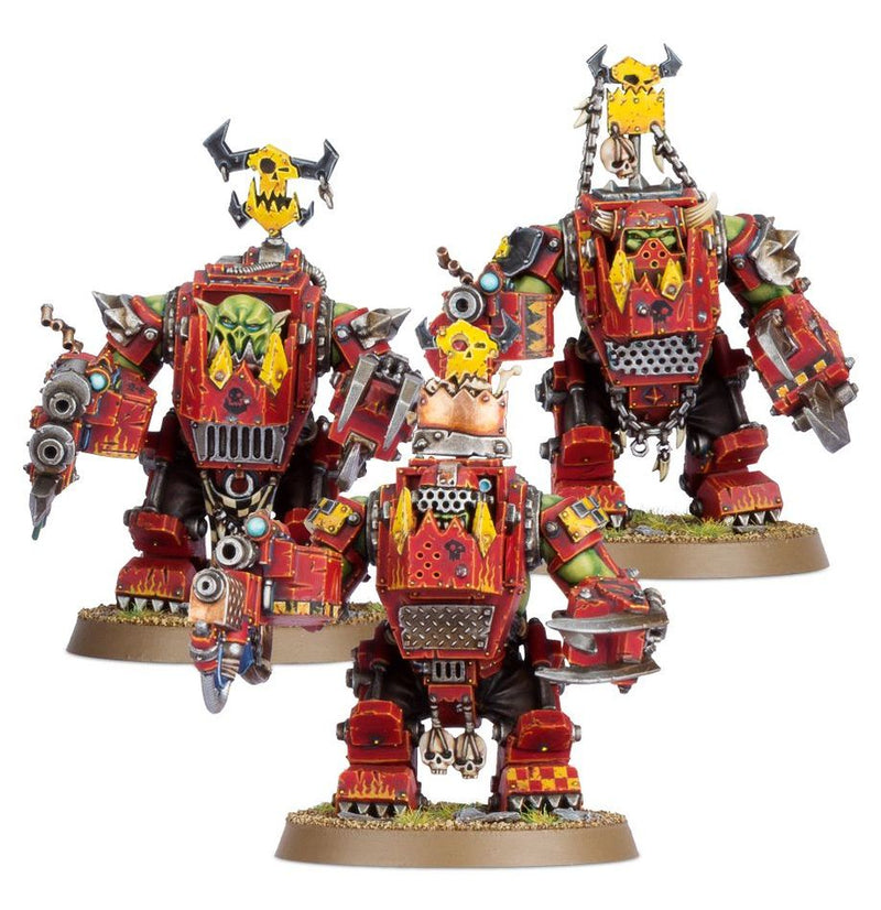 Warhammer 40k - Orks : Big Mek en Mega Armour/Meganobz