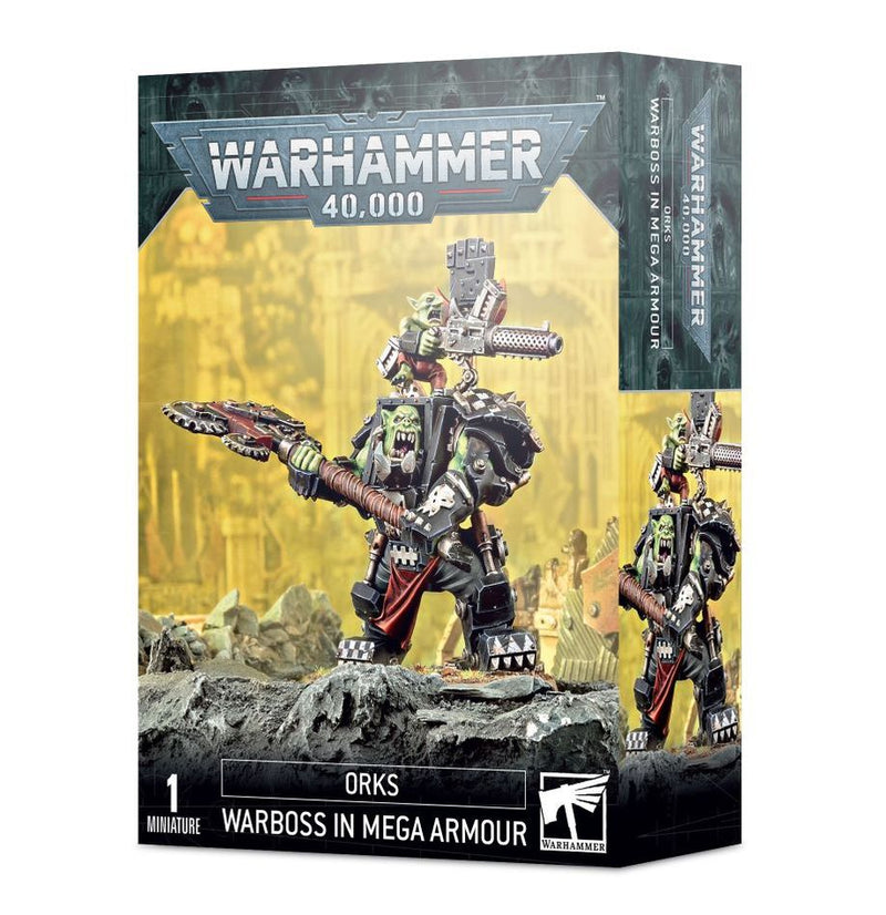 Warhammer 40k - Orks : Warboss en méga armure