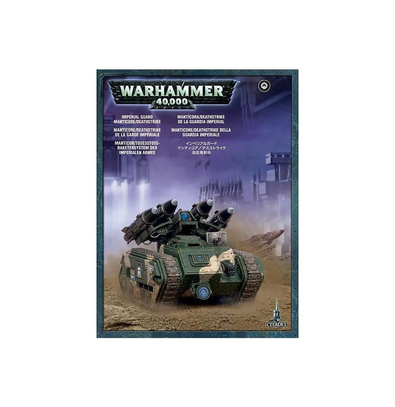 Warhammer 40k - Astra Militarum : Deathstrike/Manticore