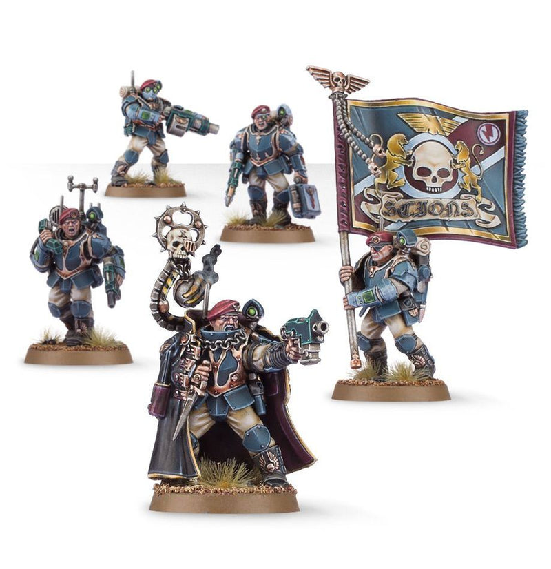 Warhammer 40k - Astra Militarum: Tempestus Scions Command Squad