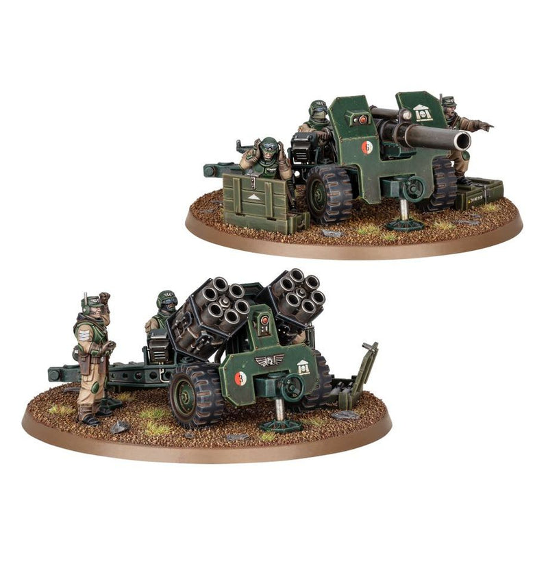Warhammer 40k - Astra Militarum : Batterie d'artillerie de campagne