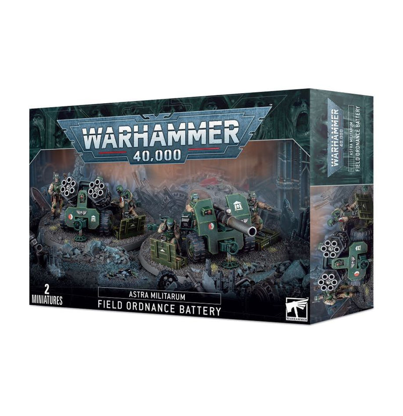 Warhammer 40k - Astra Militarum : Batterie d'artillerie de campagne
