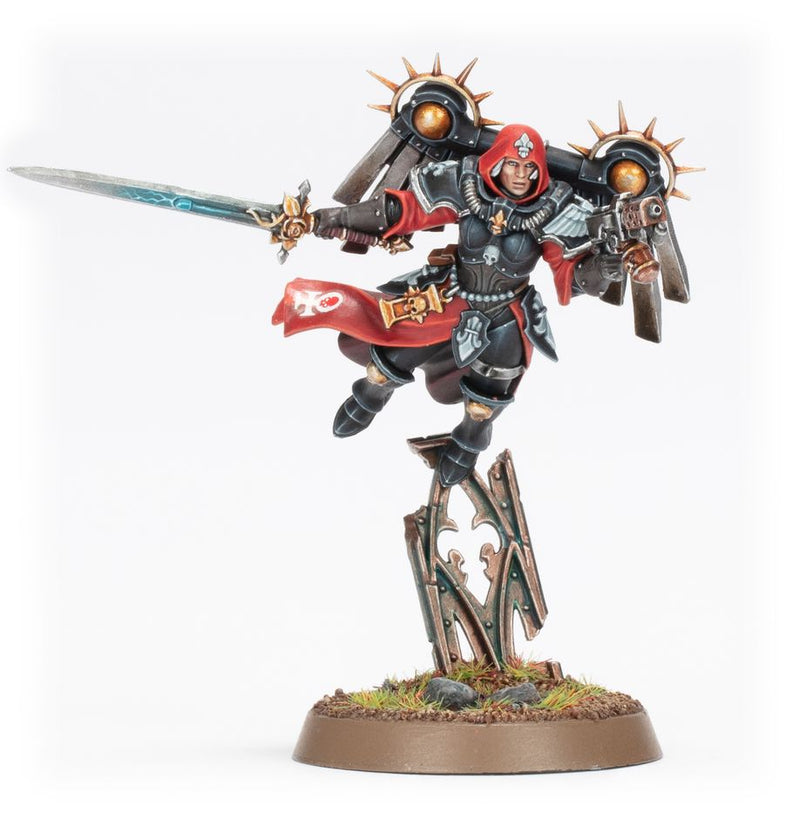 Warhammer 40k - Adepta Sororitas: Canoness with Jump Pack