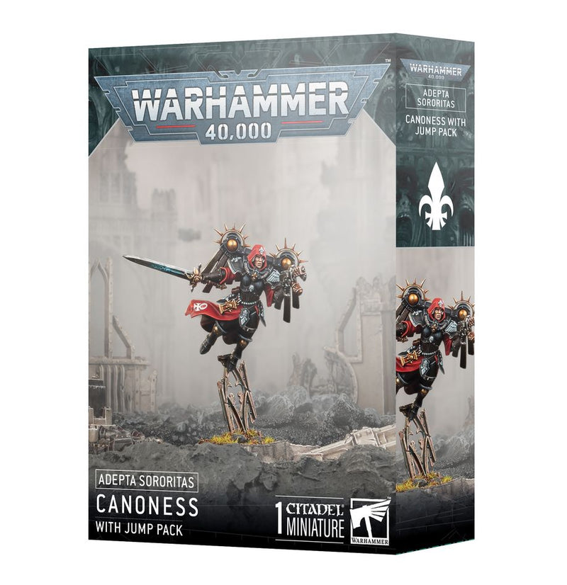 Warhammer 40k - Adepta Sororitas: Canoness with Jump Pack