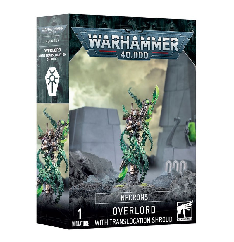 Warhammer : 40,000 - Necrons: Overlord with Translocation Shroud