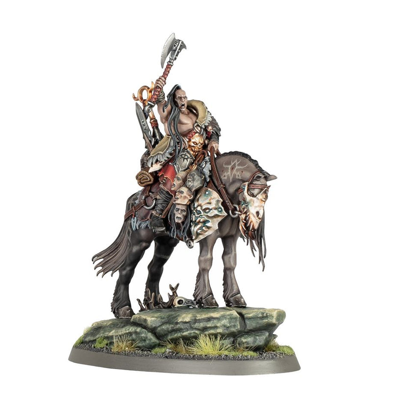 Warhammer : Age of Sigmar - Slaves to Darkness: Darkoath Chieftan on Warsteed