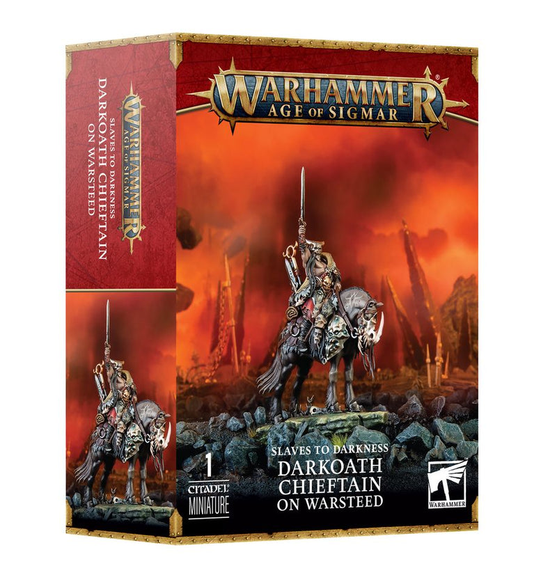 Warhammer : Age of Sigmar - Slaves to Darkness: Darkoath Chieftan on Warsteed