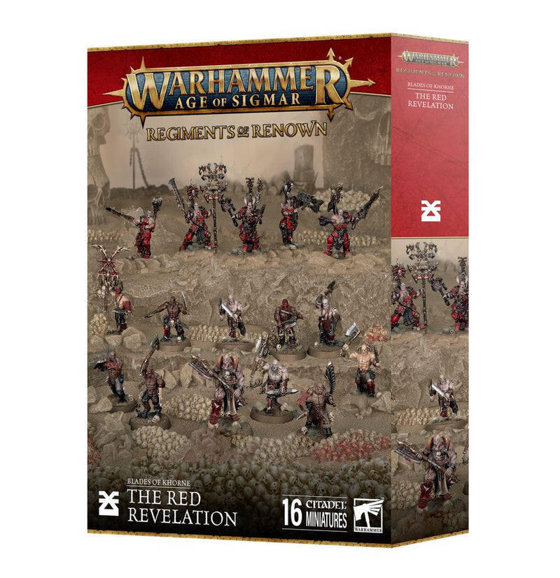 Warhammer Age of Sigmar: Regiment of Renown - The Red Revelation