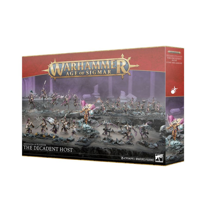 Warhammer: Age of Sigmar - Hedonites of Slaanesh Battleforce - The Decadent Host (2026-07-04)