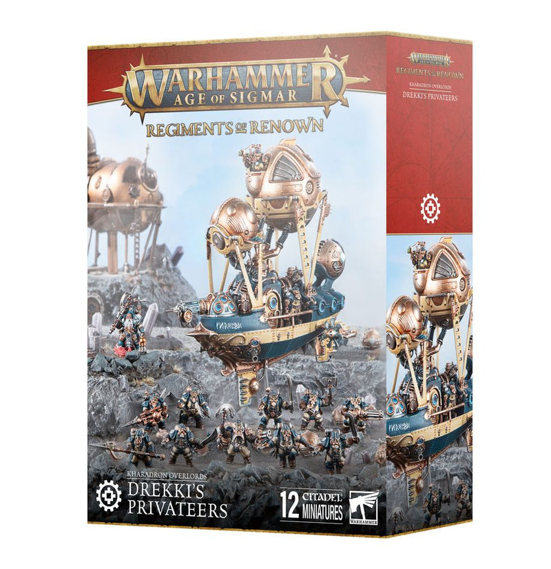Warhammer Age of Sigmar: Kharadron Overlords - Drekki's Privateers