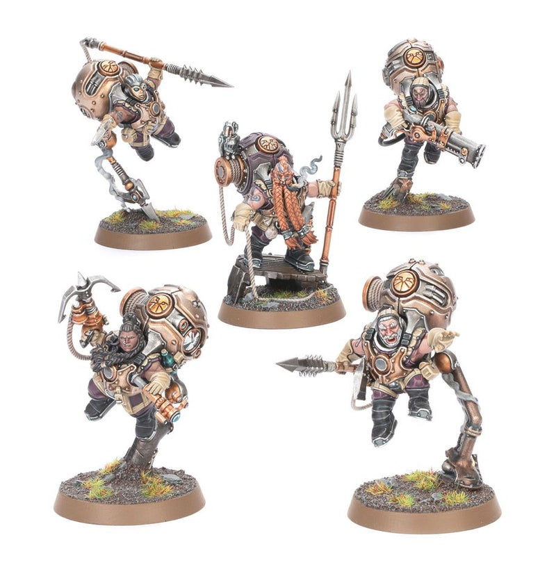 Warhammer Age of Sigmar: Kharadron Overlords - Vongrim Harpoon Crew
