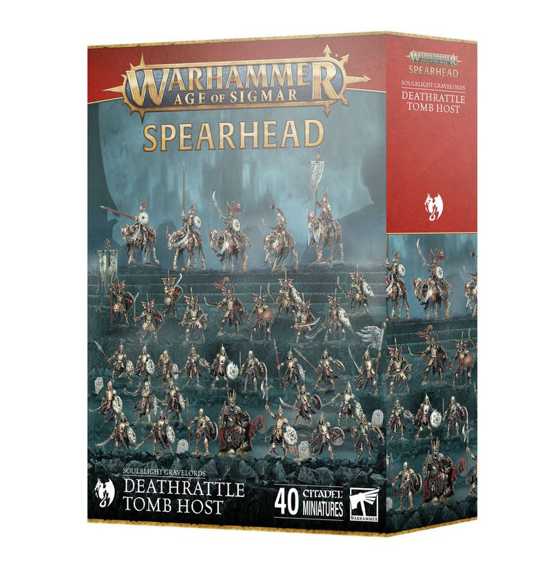 Warhammer Age of Sigmar: Spearhead Soulblight Gravelords -  Deathrattle Tomb Host