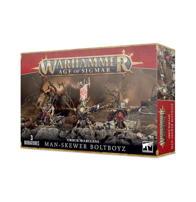 Warhammer : Age of Sigmar - Orruk Warclans: Man-Skewer Boltboyz