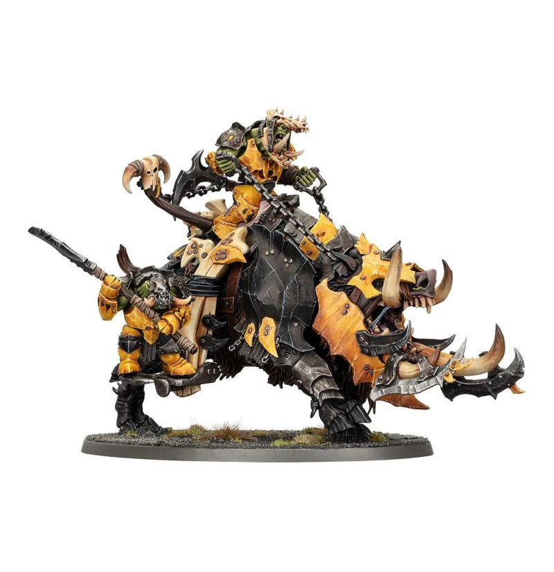 Warhammer : Age of Sigmar - Orruk Warclans: Tuskboss on Maw-grunta