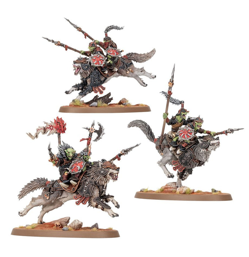 Warhammer Age of Sigmar - Gloomspite Gitz: Snarlpack Cavalry