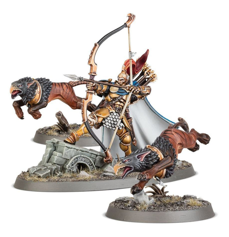 Warhammer : Age of Sigmar - Stormcast Eternals : Chevalier-Judicateur avec Gryph-Hounds