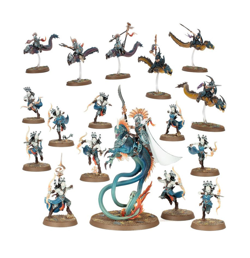 Warhammer : Age of Sigmar - Spearhead: Idoneth Deepkin Akhelian Tide Guard