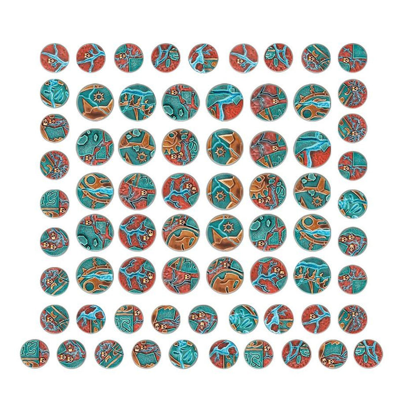 Warhammer : Age of Sigmar - Shattered Dominion - 25 & 32mm Round Bases
