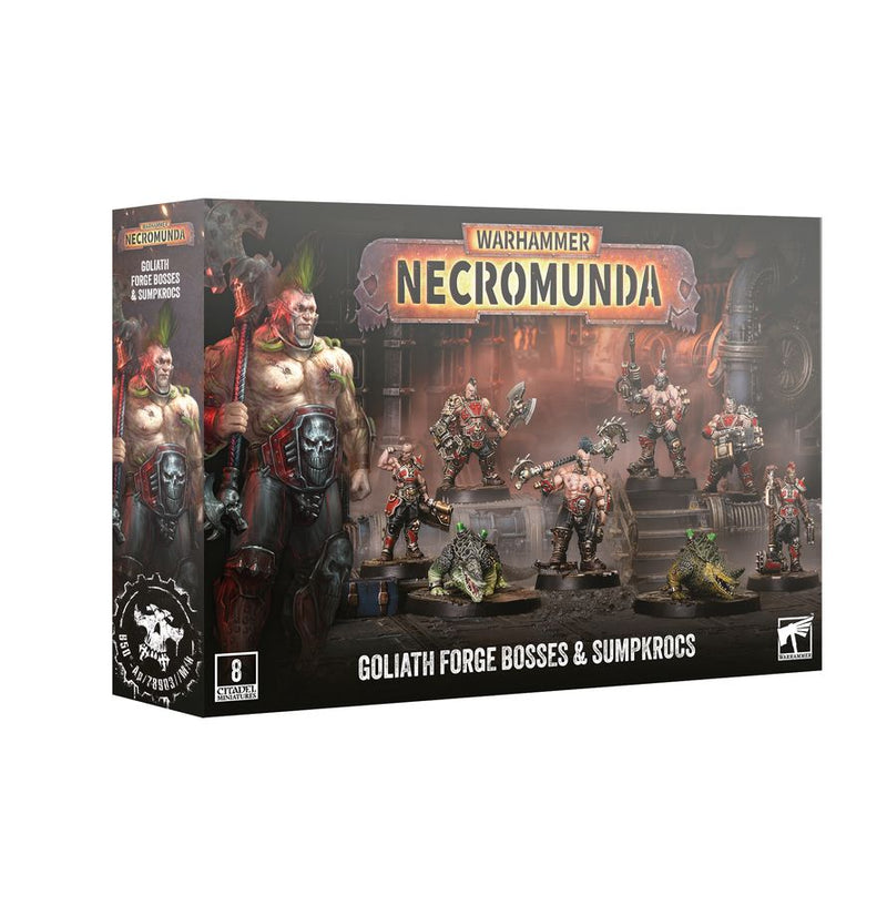 Warhammer Necromunda Skirmish: Goliath Forge Bosses & Sumpkrocs (2026-09-19)