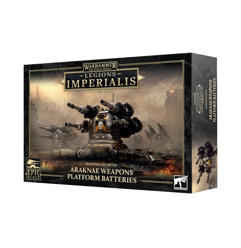 Warhammer The Horus Heresy - Legions Imperialis: Araknae Weapons Platform Batteries (2025-12-10)