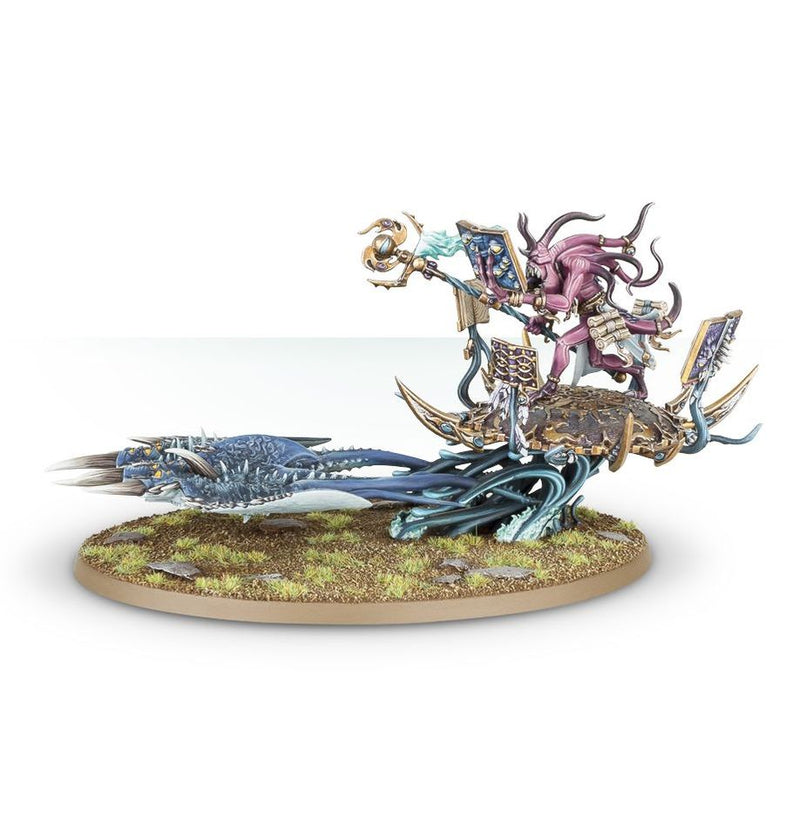 Warhammer : Age of Sigmar - Disciples of Tzeentch: Fateskimmer, Herald of Tzeentch of Burning Chariot (PREORDER)