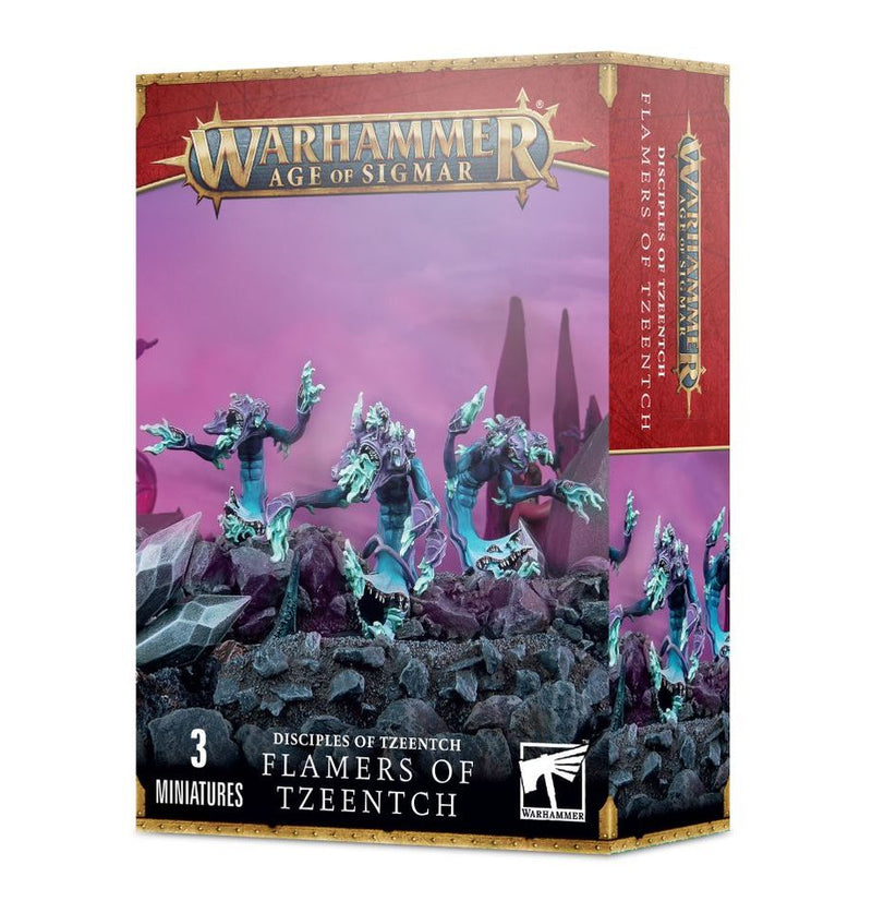 Warhammer 40k/Age of Sigmar - Flamers of Tzeentch