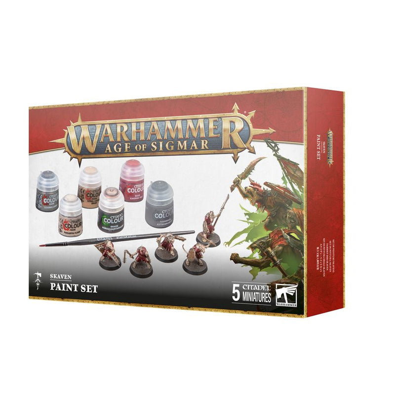 Warhammer : Age of Sigmar - Skaven Paint Set