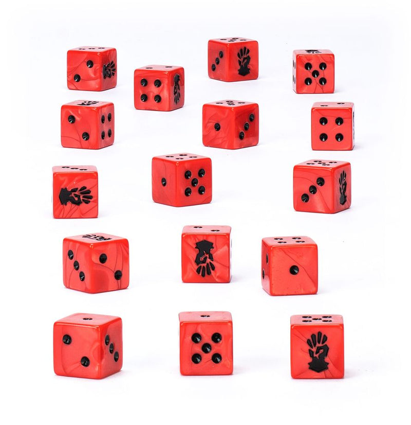 Warhammer 40k - Red Corsairs Dice